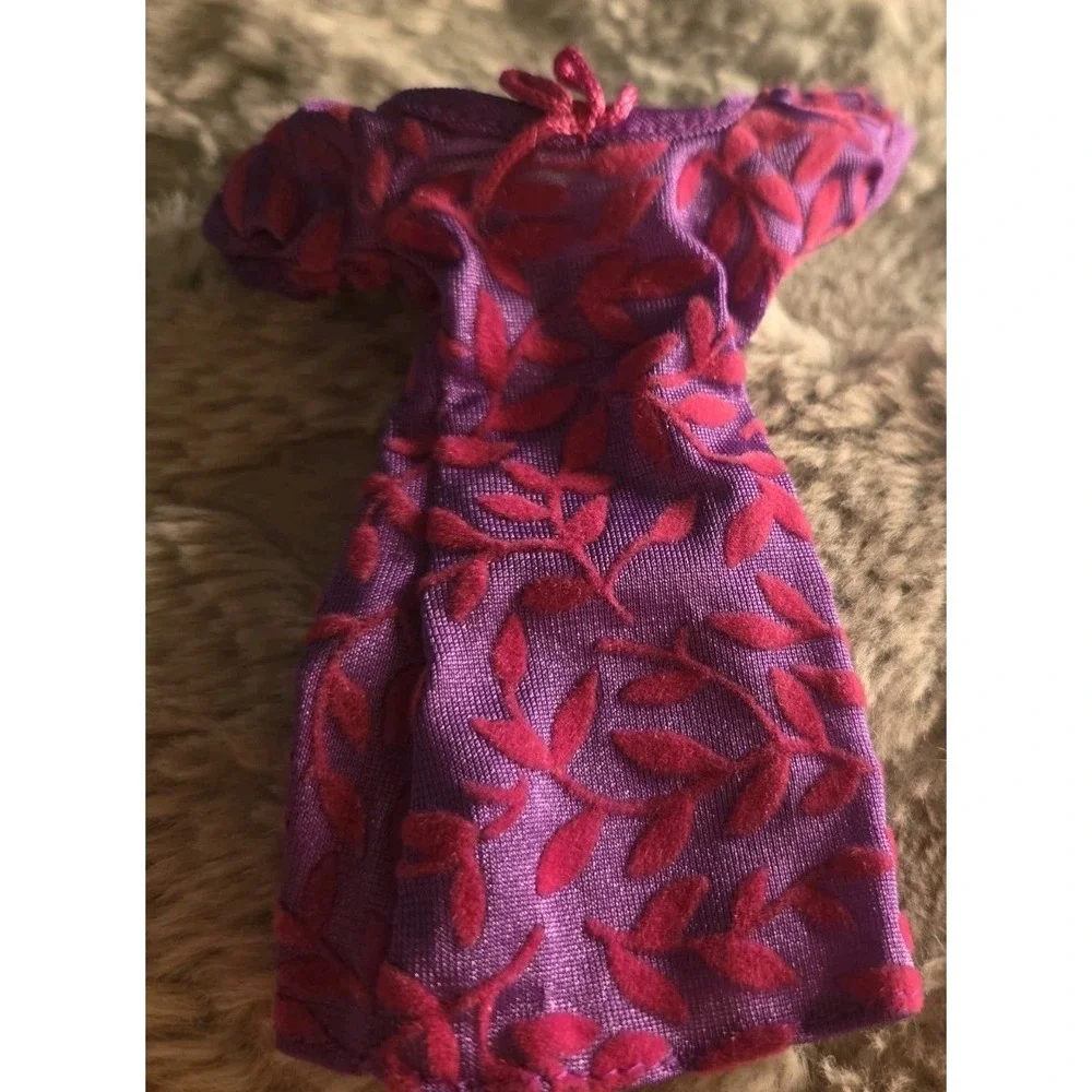 Barbie Generation Girl Chelsea Purple Mini Short Dress Genuine Pink Label